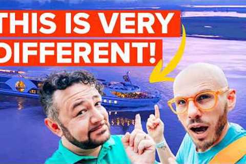 We Took a Cruise on a TINY SHIP That Didn't Touch any Ocean or Sea!!