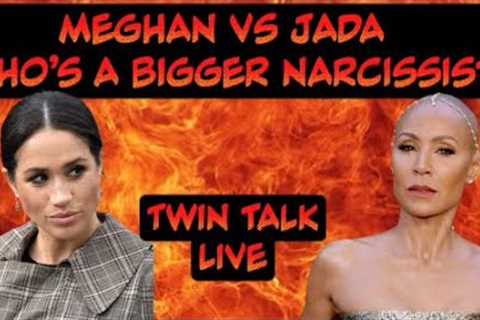 TWiN TALK LIVE! Harry & Meghan’s photoshopped fake vacation? We spill the tea on Jada Smith! 🐍