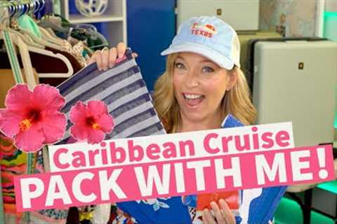 Caribbean Cruise Packing! Pack with me - doing things differently!
