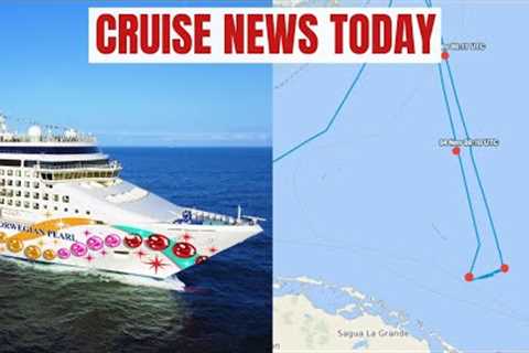 Man Overboard on Norwegian Cruise Ship, Runaway Barge Hits Pier