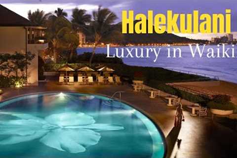 Luxury Hotel in Waikiki 🌴 Halekulani VIP Tour with Captions & Relaxing LoFi Music