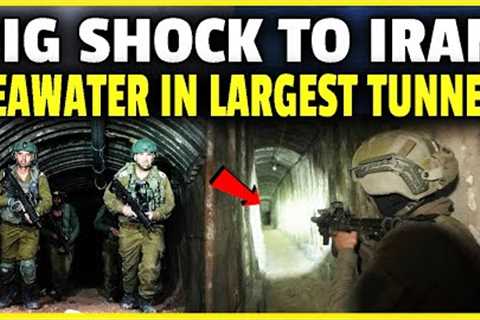 LAST MINUTE! IDF CAPTURES ENEMY SOLDIERS LINKED TO IRAN HIDING IN THE LARGEST TUNNEL IN GAZA!