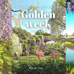 Golden week in Japan| Day trip to Hakone, museums, Ashikaga flower park, TeamLab |Tokyo Vlog