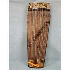 13-string Engraved Harp - Amazing Mongolia