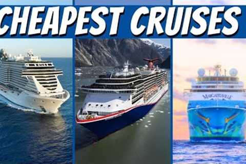The Cheapest Cruise Lines Ranked From Best To Worst!