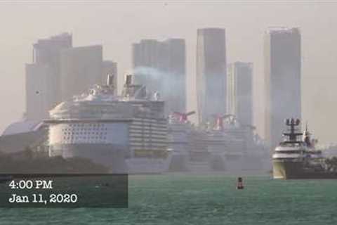 6 Cruise Ships Sail from Miami