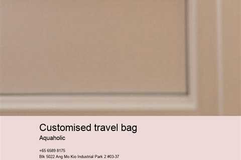 Customised Travel Bag