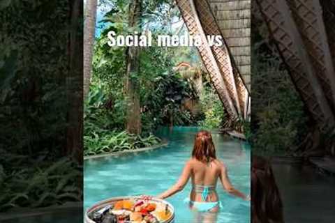 best travel destinations social media vs reality #shorts #funny #viral #travel #vacation #tiktok