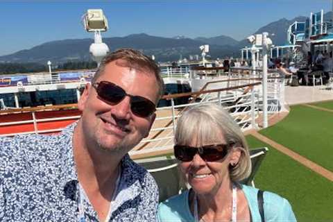 Finally some sun on last 2 days of Alaska cruise on Ruby Princess (Ketchikan + sea day)