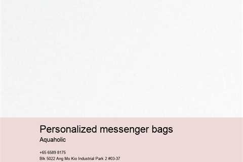 personalized messenger bags