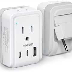 VINTAR Travel Plug Adapter Review: Fold and Go!