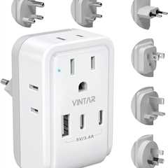 VINTAR Universal Travel Adapter Kit Review: A Must-Have!