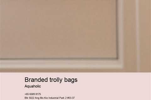 branded trolly bags