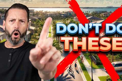 HUGE Mistakes Florida Homebuyers Make and How to Avoid Them