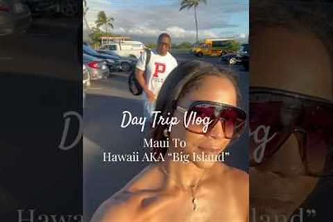 Day Trip From Maui To Hawaii “Big Island” #hawaiitravelvlog Mauna Lani Auberge Resorts Collection