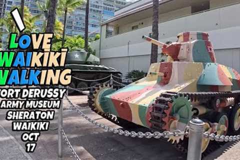Waikiki Walking | Waikiki Beach, Sheraton Waikiki, Royal Hawaiian Hotel & Center, Lewers St,..
