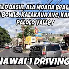 Honolulu City Drive — Kewalo Basin, Ala Moana, Waikiki & Palolo Valley (Dec 2025)